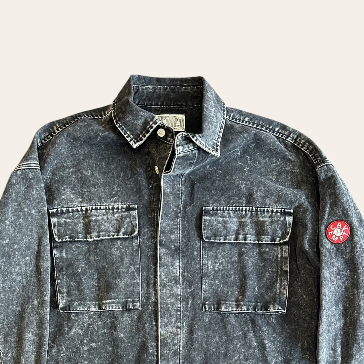 Cav Empt Acid Wash Shirt Size S