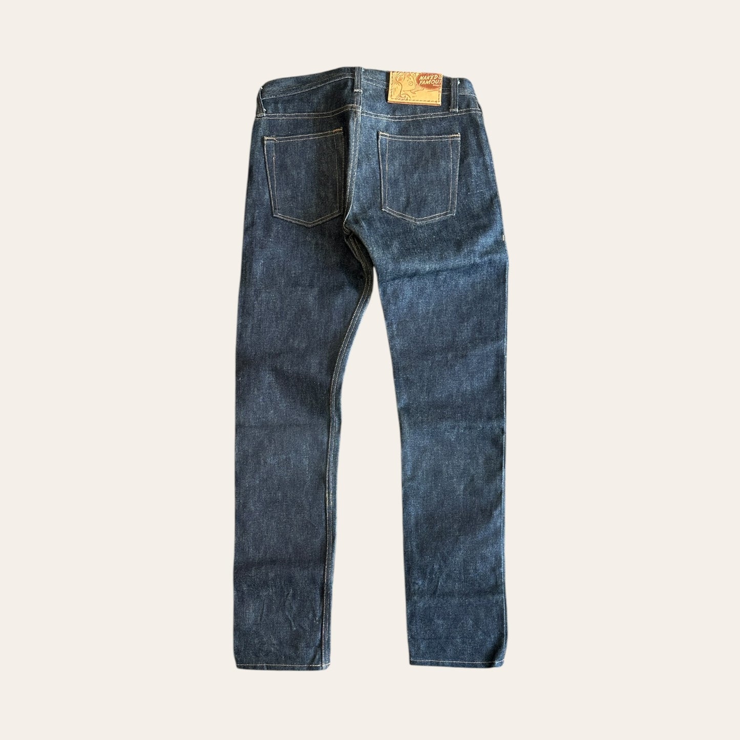 Naked & Famous 24oz Selvedge Denim Size 33