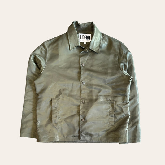 Libero Coach Jacket Olive Size XL