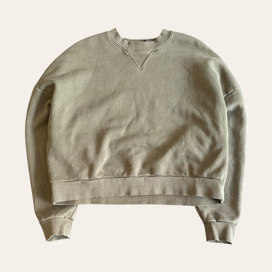 Entire Studios Cropped Sweater Olive Size S