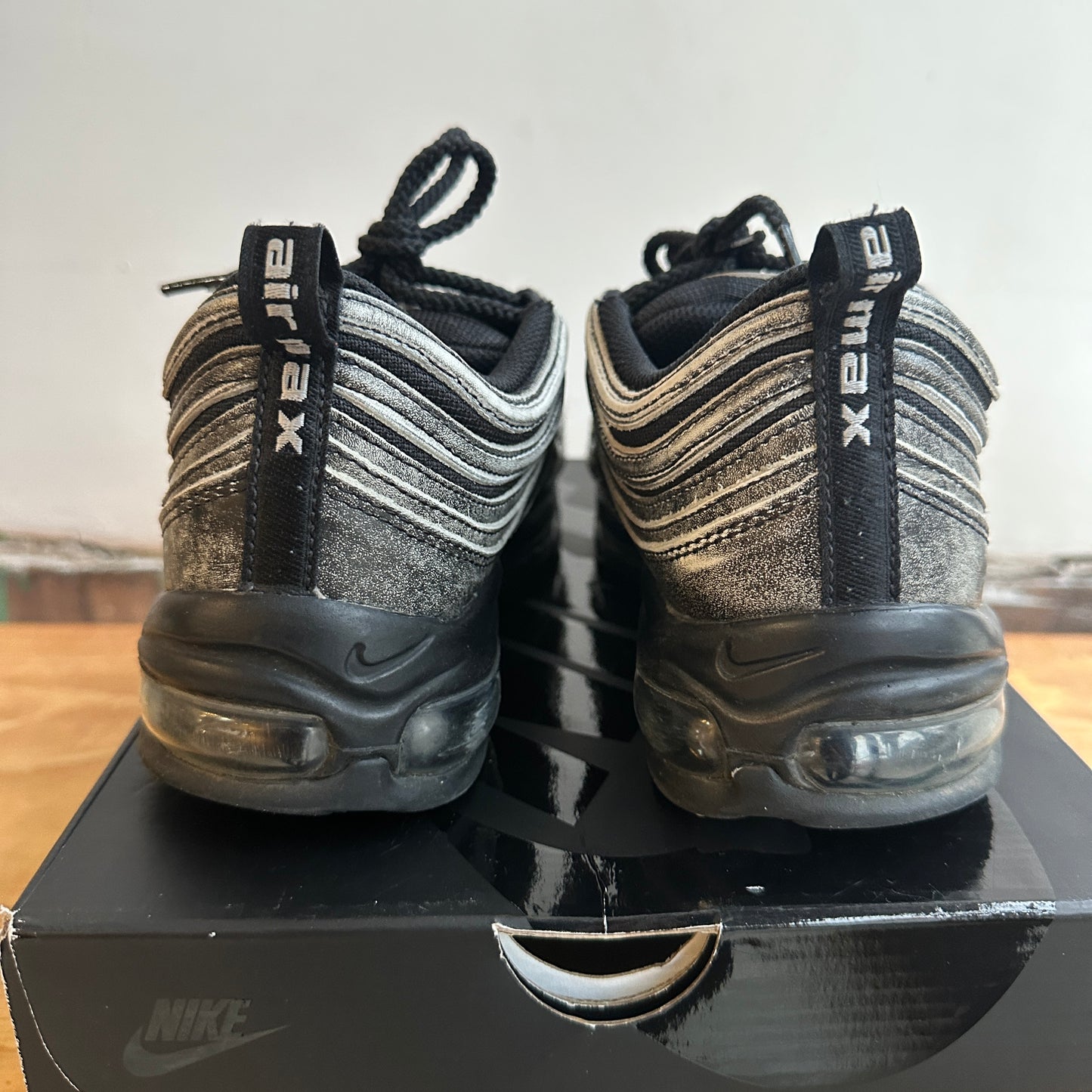 CDG X Nike Air Max 97 "Black" Size 10