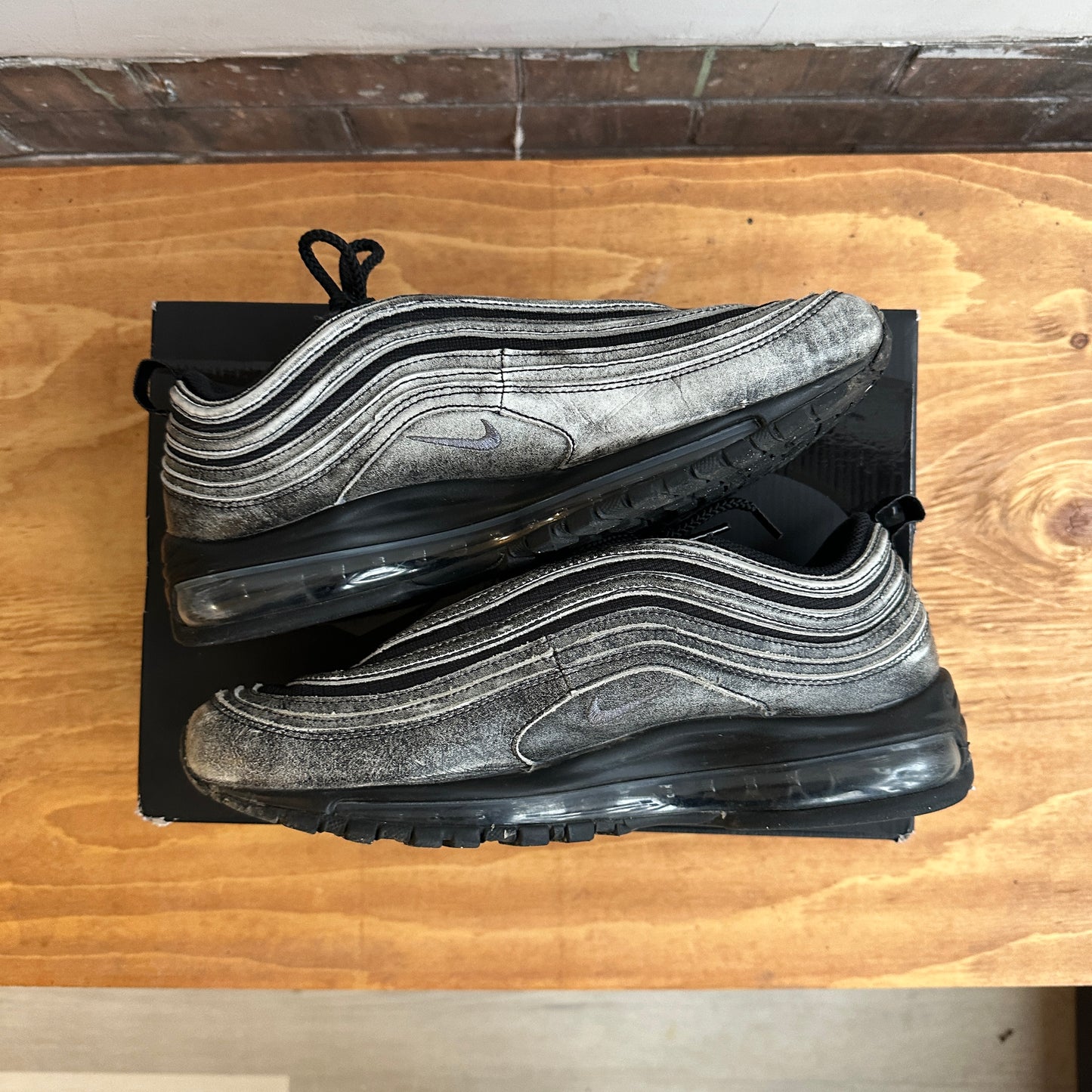 CDG X Nike Air Max 97 "Black" Size 10