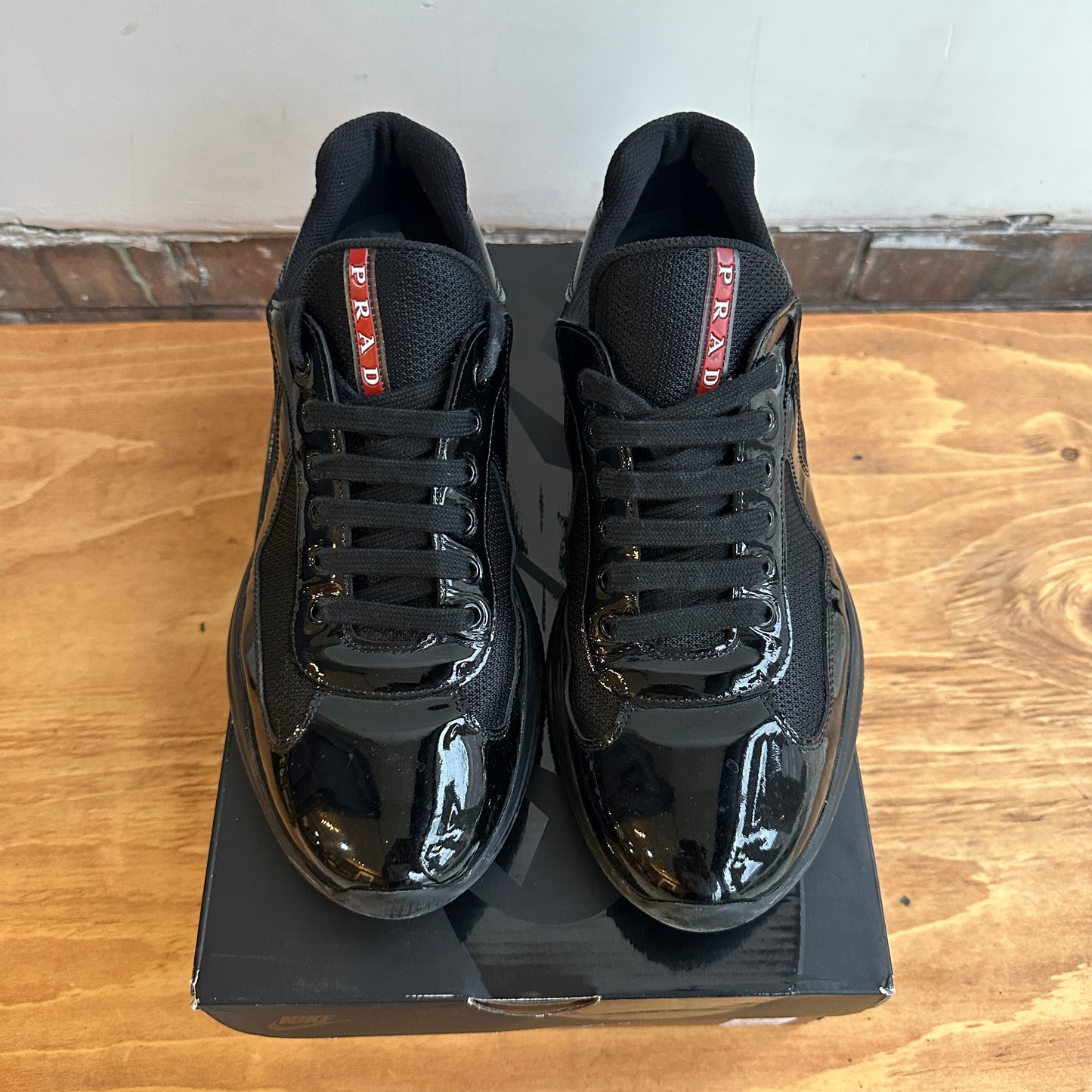 Prada America Cup "Black" Size 9