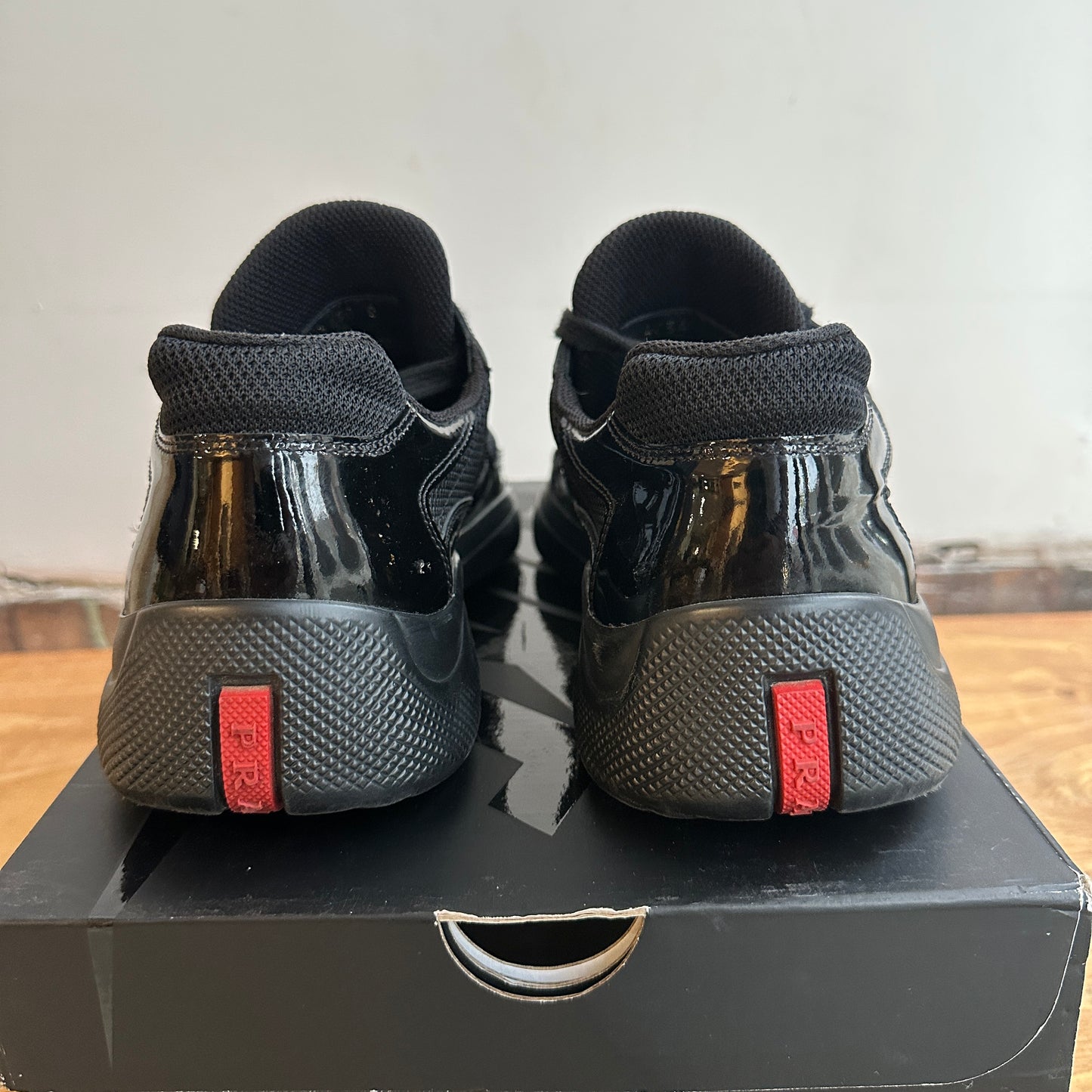 Prada America Cup "Black" Size 9