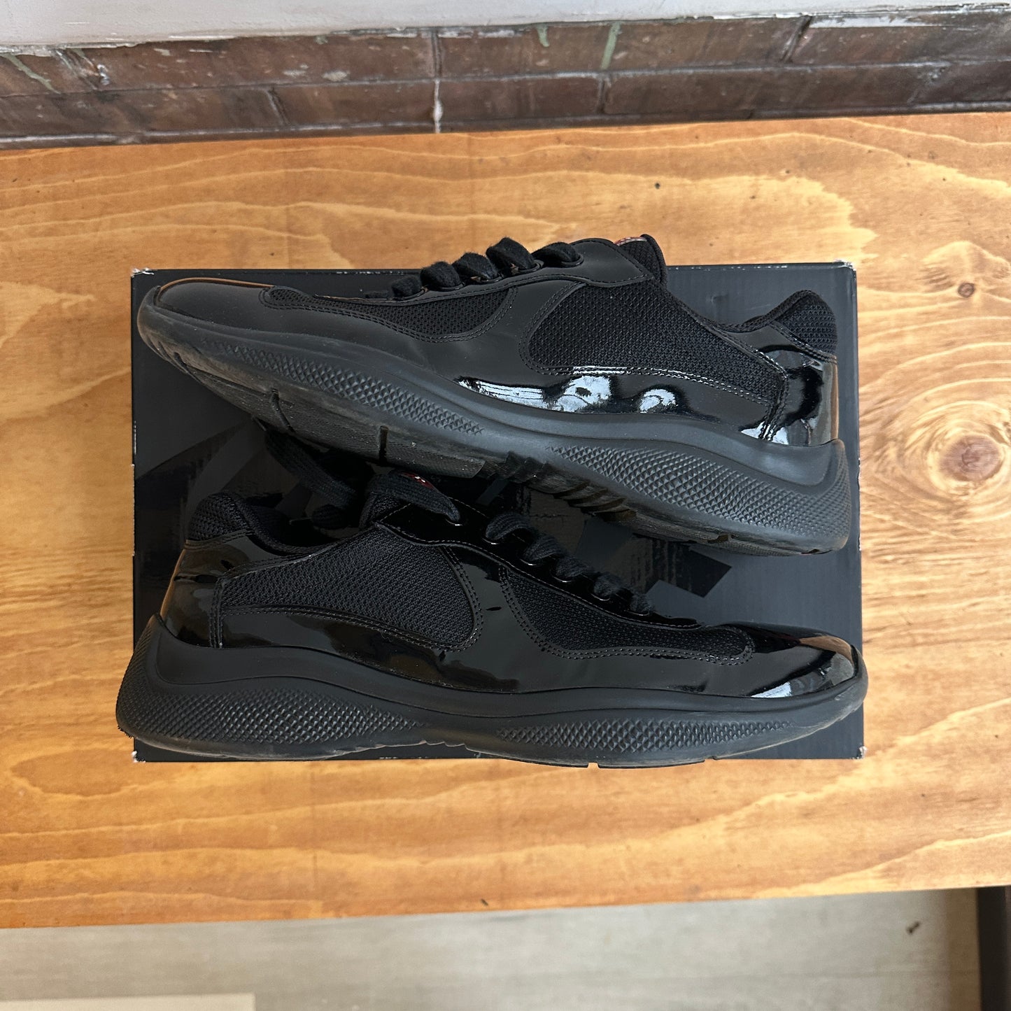 Prada America Cup "Black" Size 9