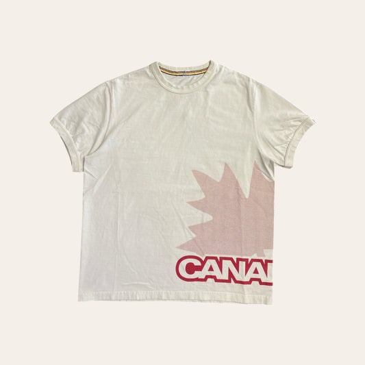 06' Hudson Bay Canada Olympics Tee White Size M