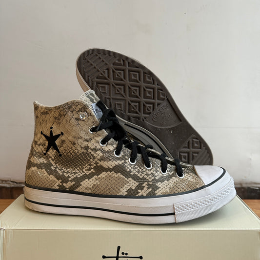 Converse x Stussy Snakeskin Size 10.5