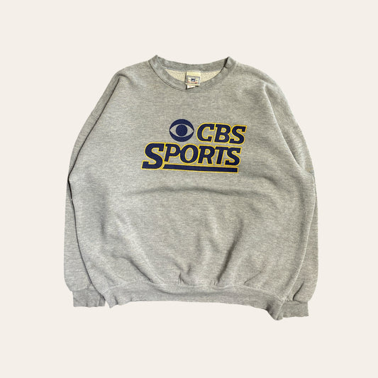 90's CBS Sports Sweater Grey Size XL