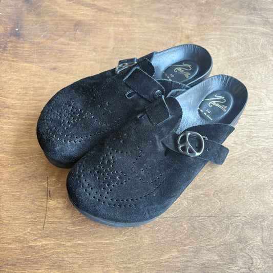 Needles Boston Clogs Black Size 10
