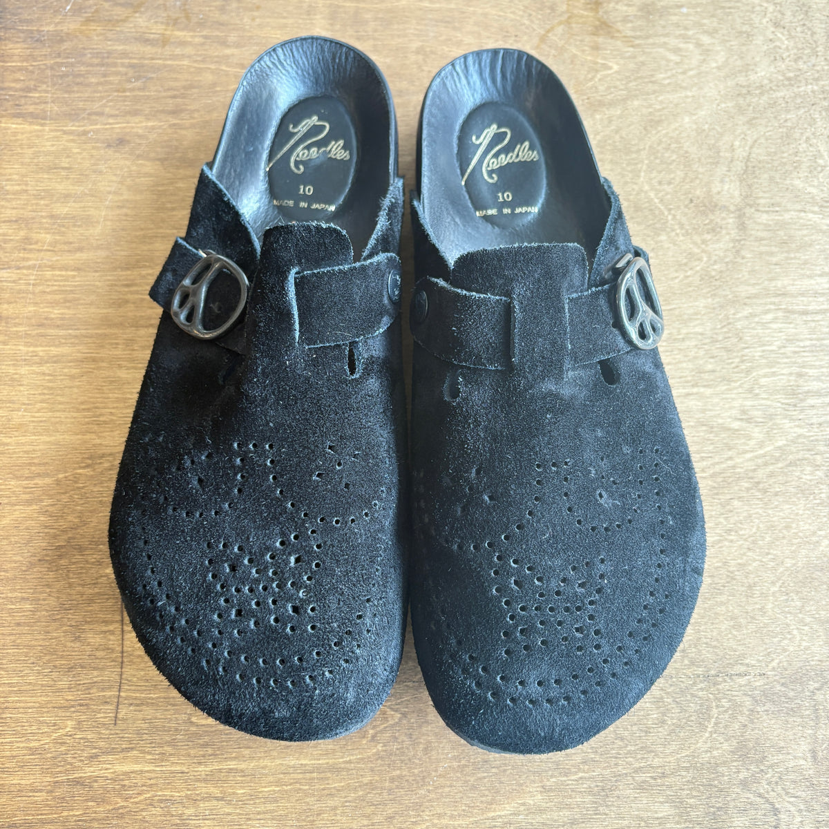 Needles Boston Clogs Black Size 10