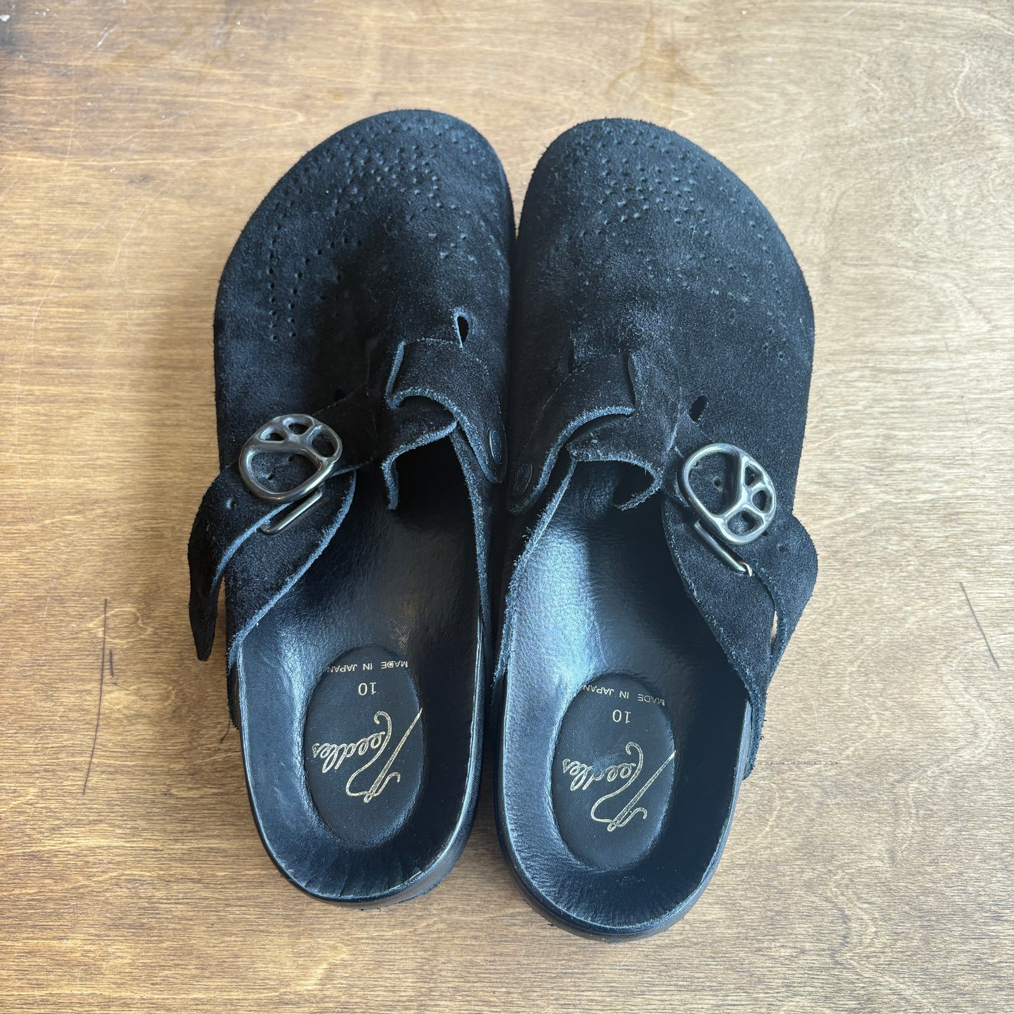 Needles Boston Clogs Black Size 10