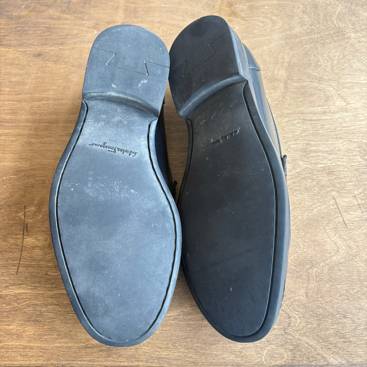 Salvatore Ferragamo David Gancini Loafers Size EU 42