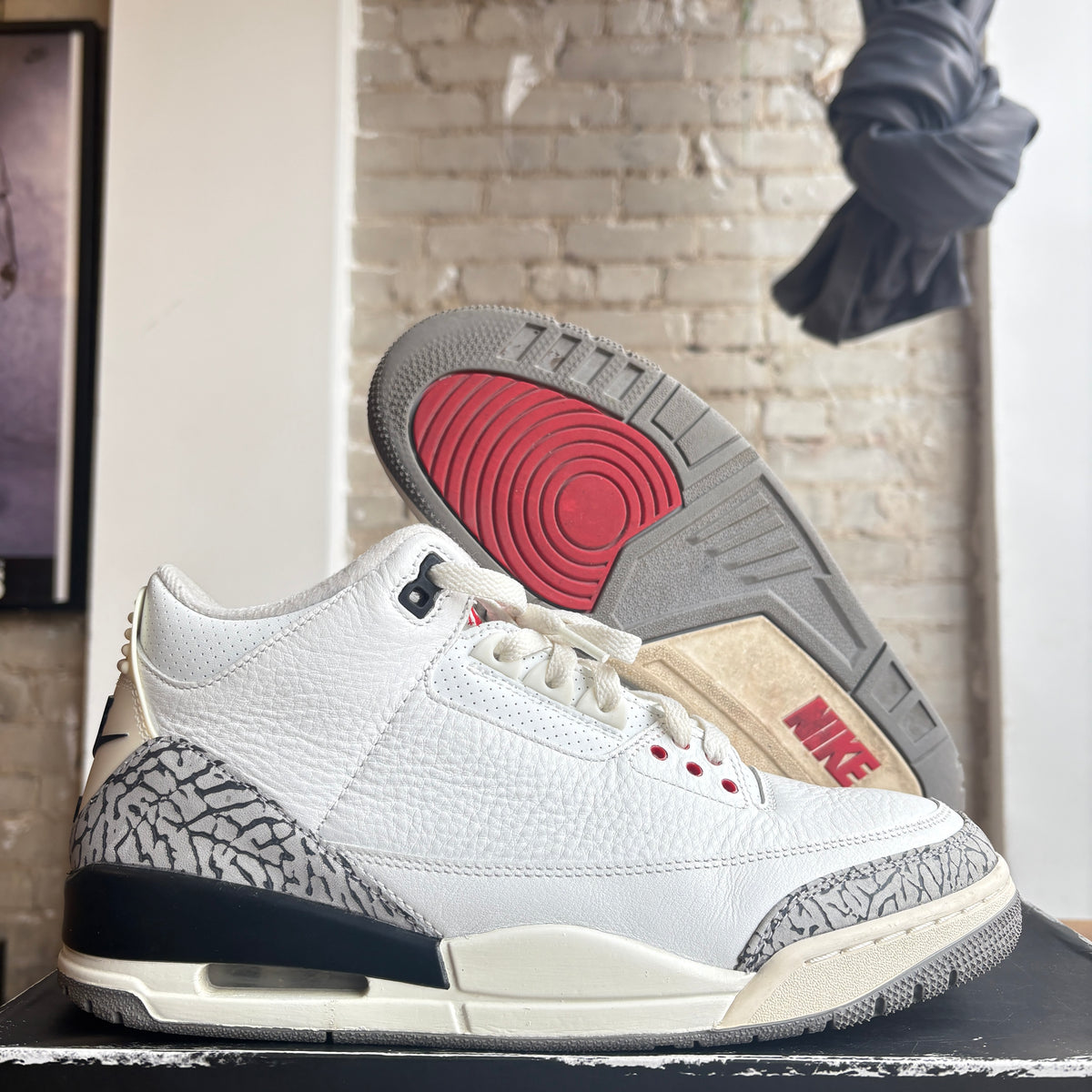 Air Jordan 3 Retro White Cement Reimagined Size 9.5