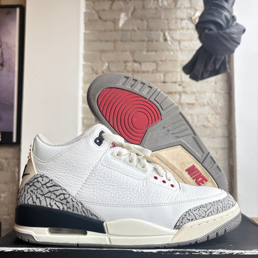 Air Jordan 3 Retro White Cement Reimagined Size 9.5