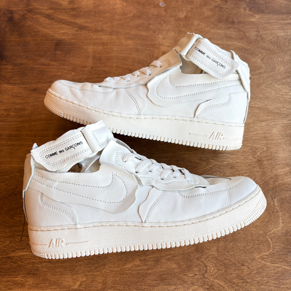 CDG x Nike AF1 Mid White Size 11