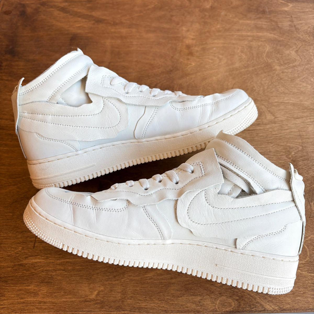 CDG x Nike AF1 Mid White Size 11