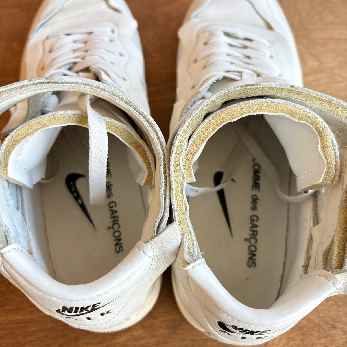 CDG x Nike AF1 Mid White Size 11