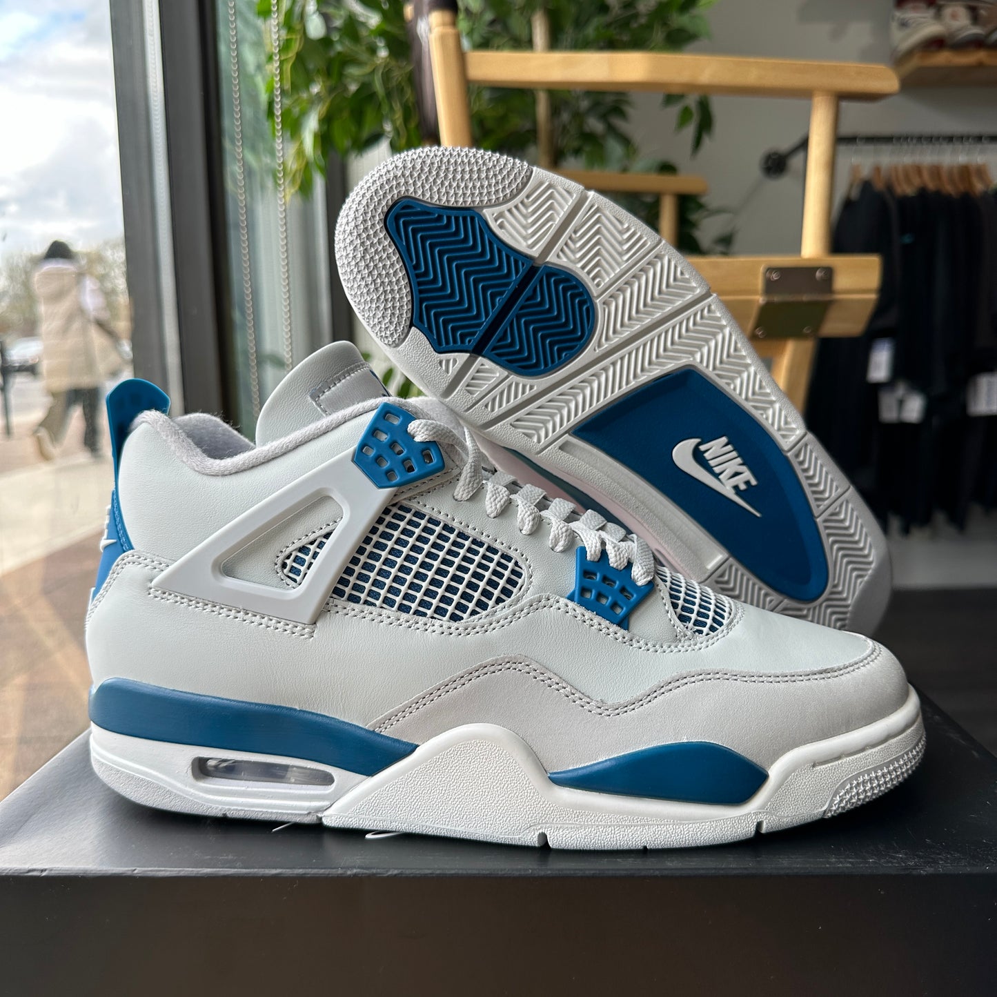 Brand New Air Jordan 4 "Military Blue" (2024)