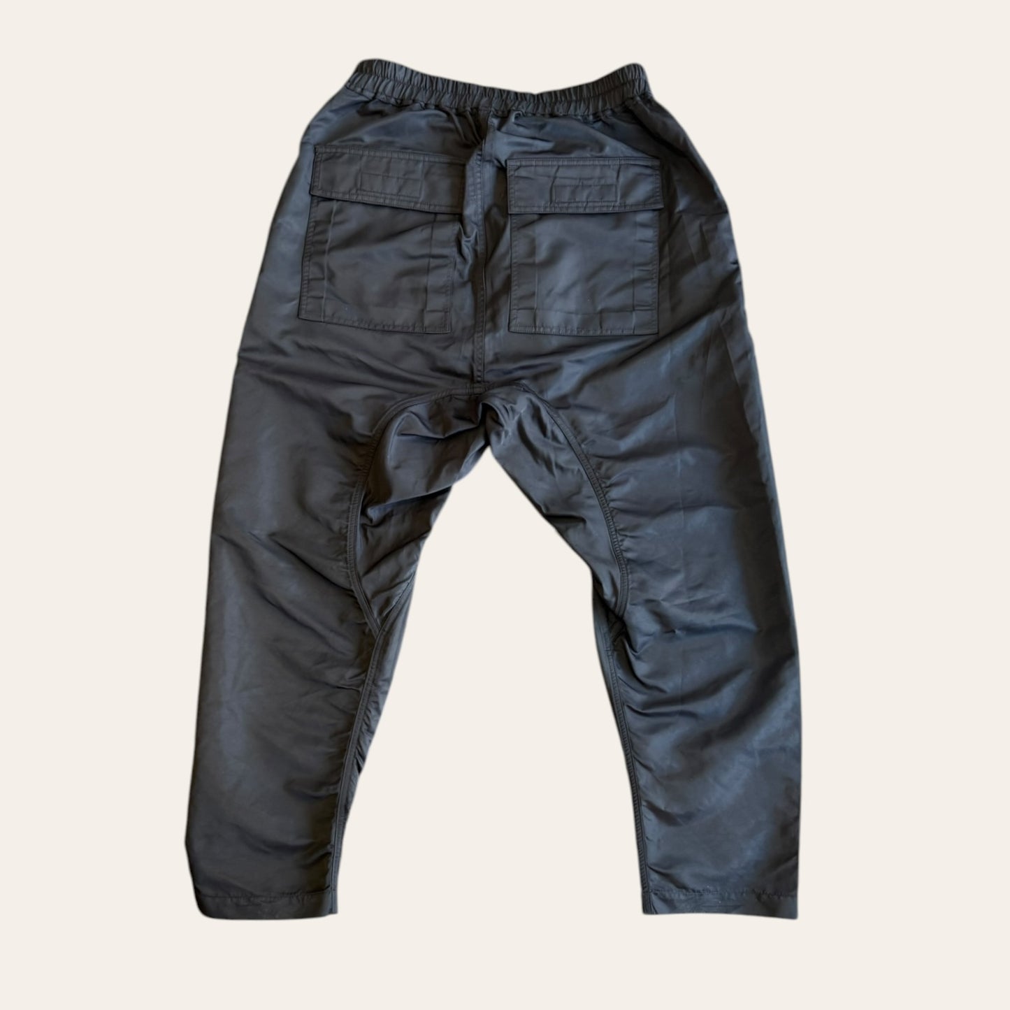 Rick Owens Classic Cargo Drawstring Pants Size M