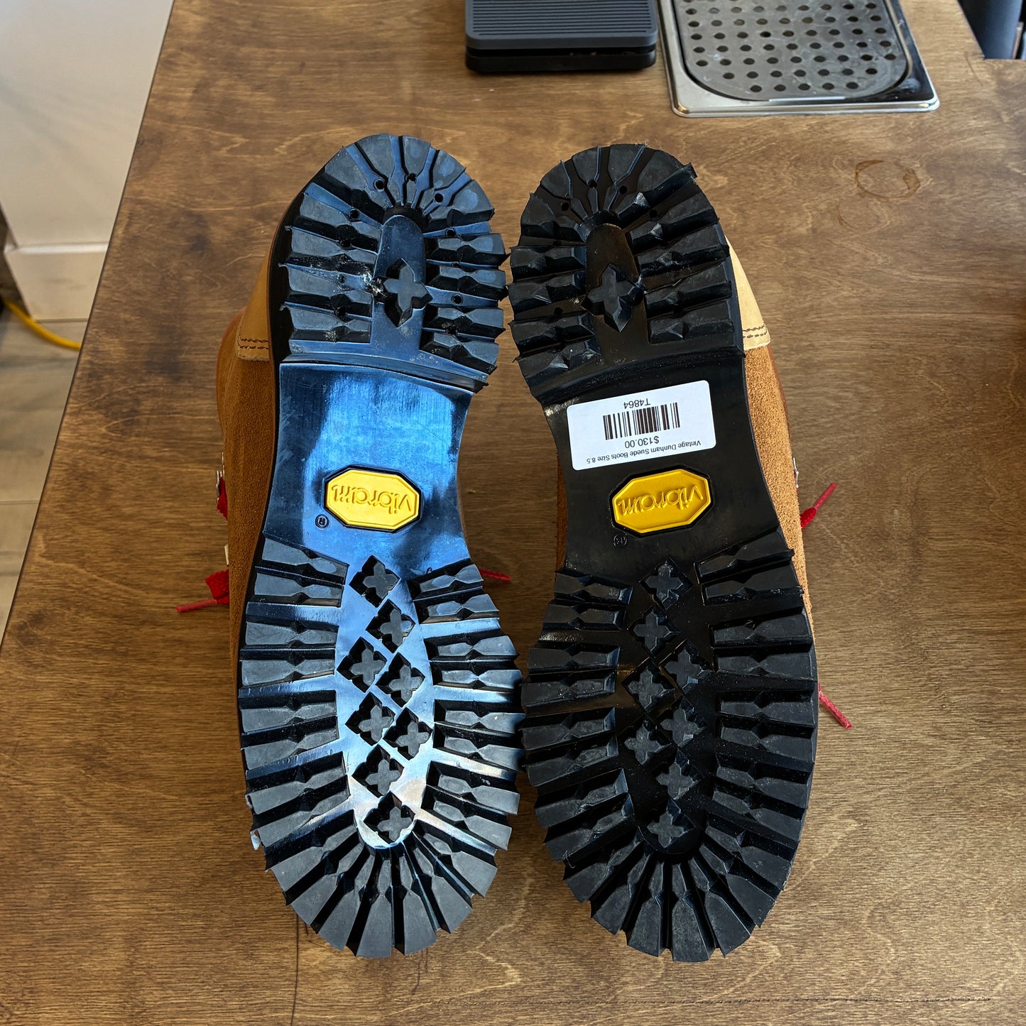 Vintage Dunham Suede Boots Size 8.5