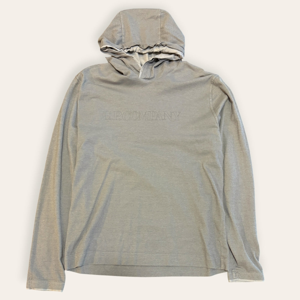 CP Company Hoodie LS Grey Size XL