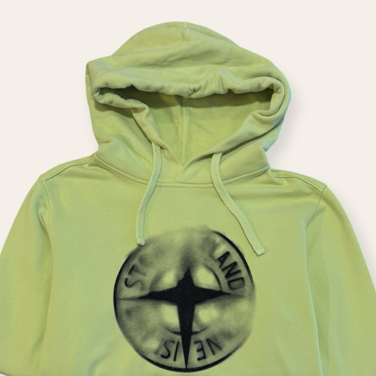 Stone Island Hoodie Lime Size S