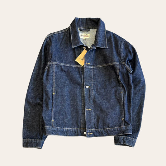 Brand New Stussy Trucker Denim Jacket Size L
