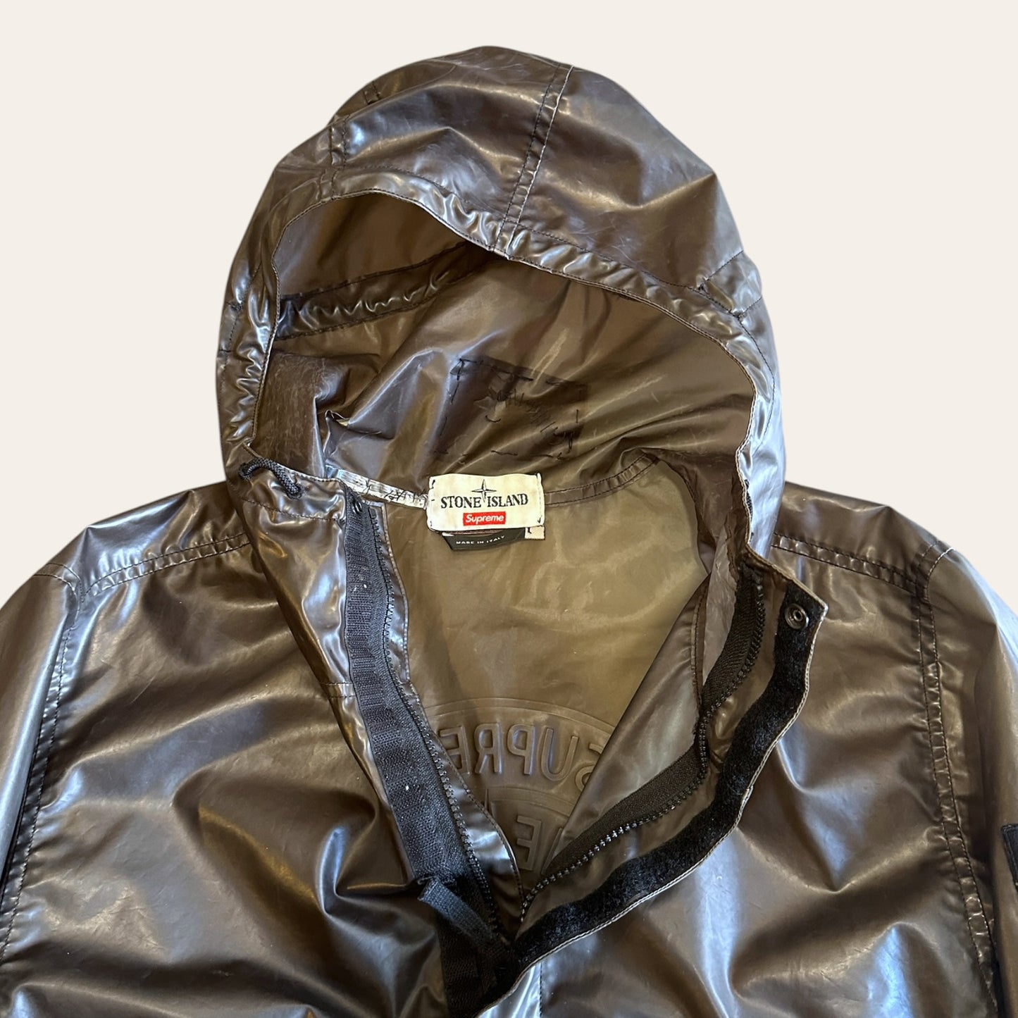Stone Island x Supreme Poly Cover Jacket Size M
