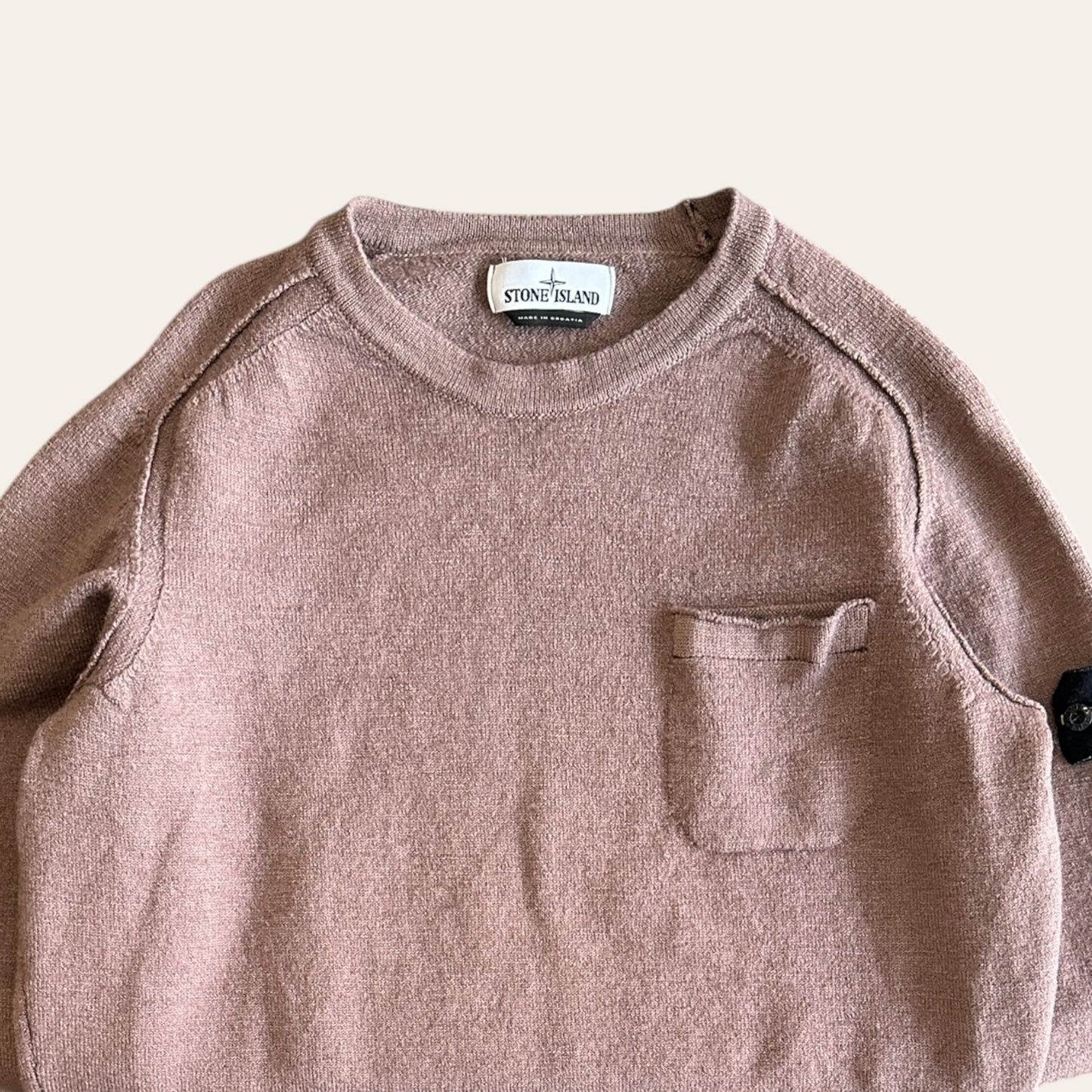 Stone Island Wool Sweater Size L
