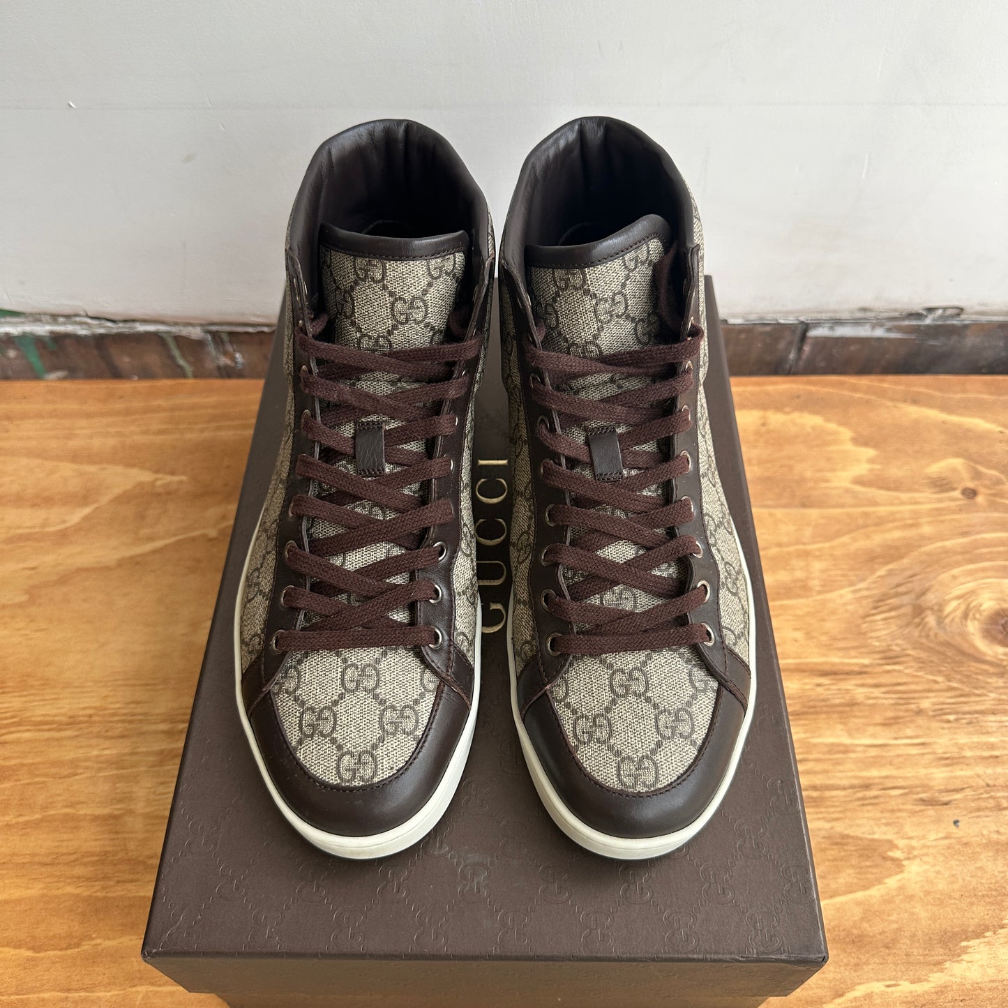 Gucci Tessuto High Top Size 8.5