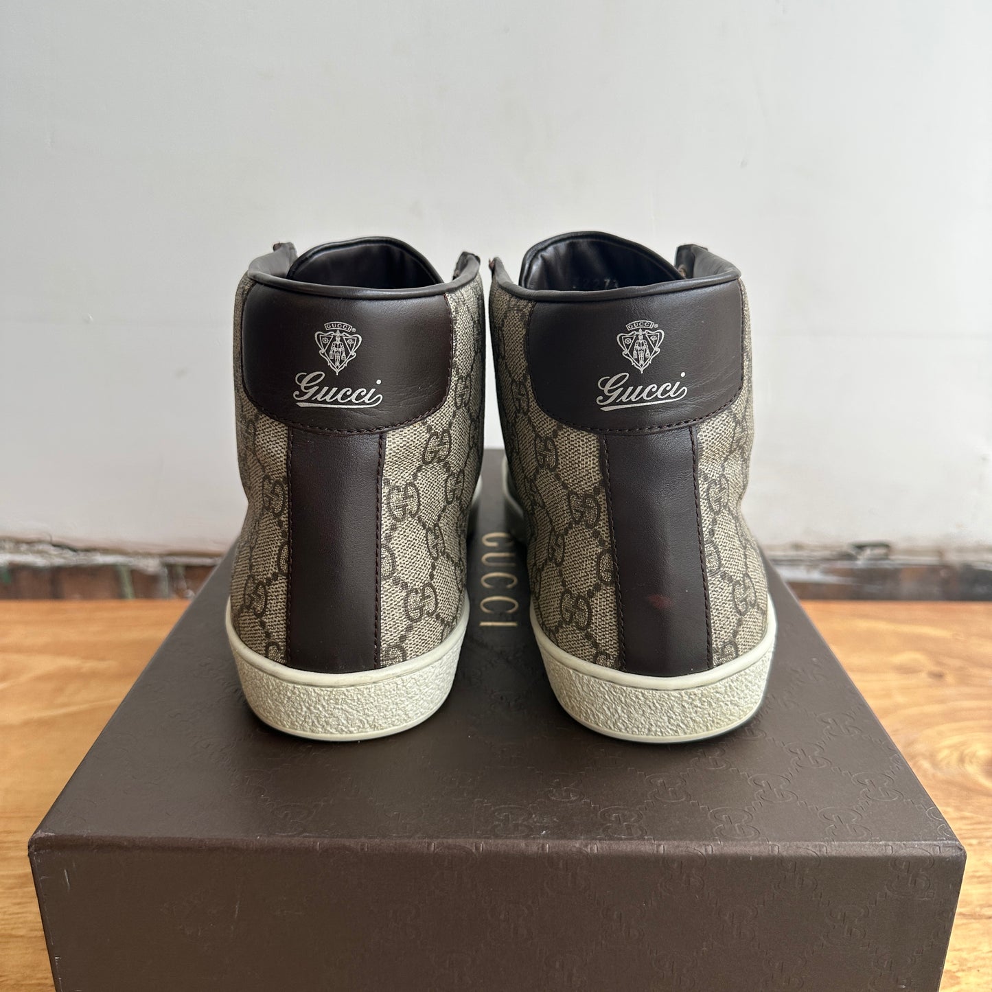 Gucci Tessuto High Top Size 8.5