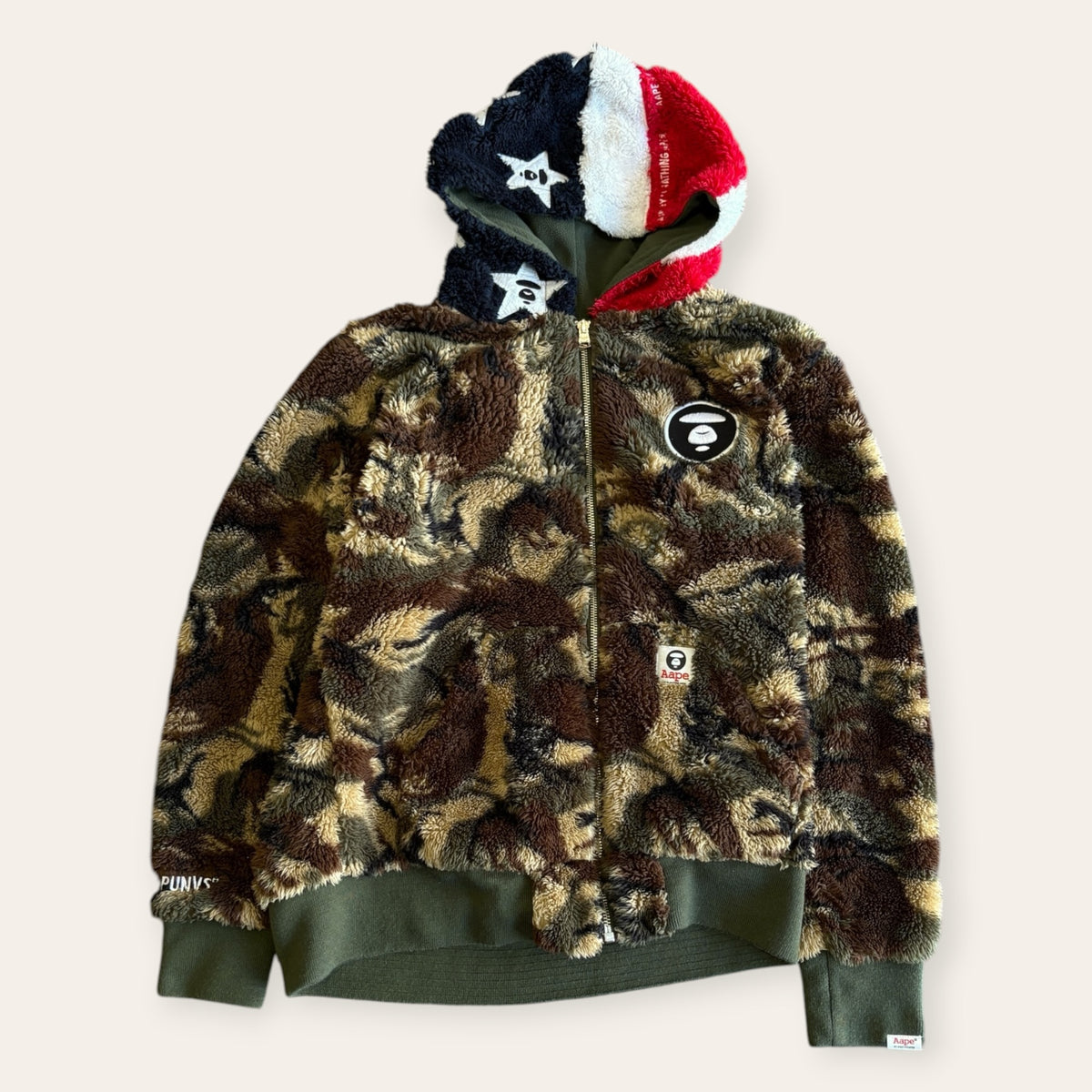 Aape Fleece Hoodie Size M