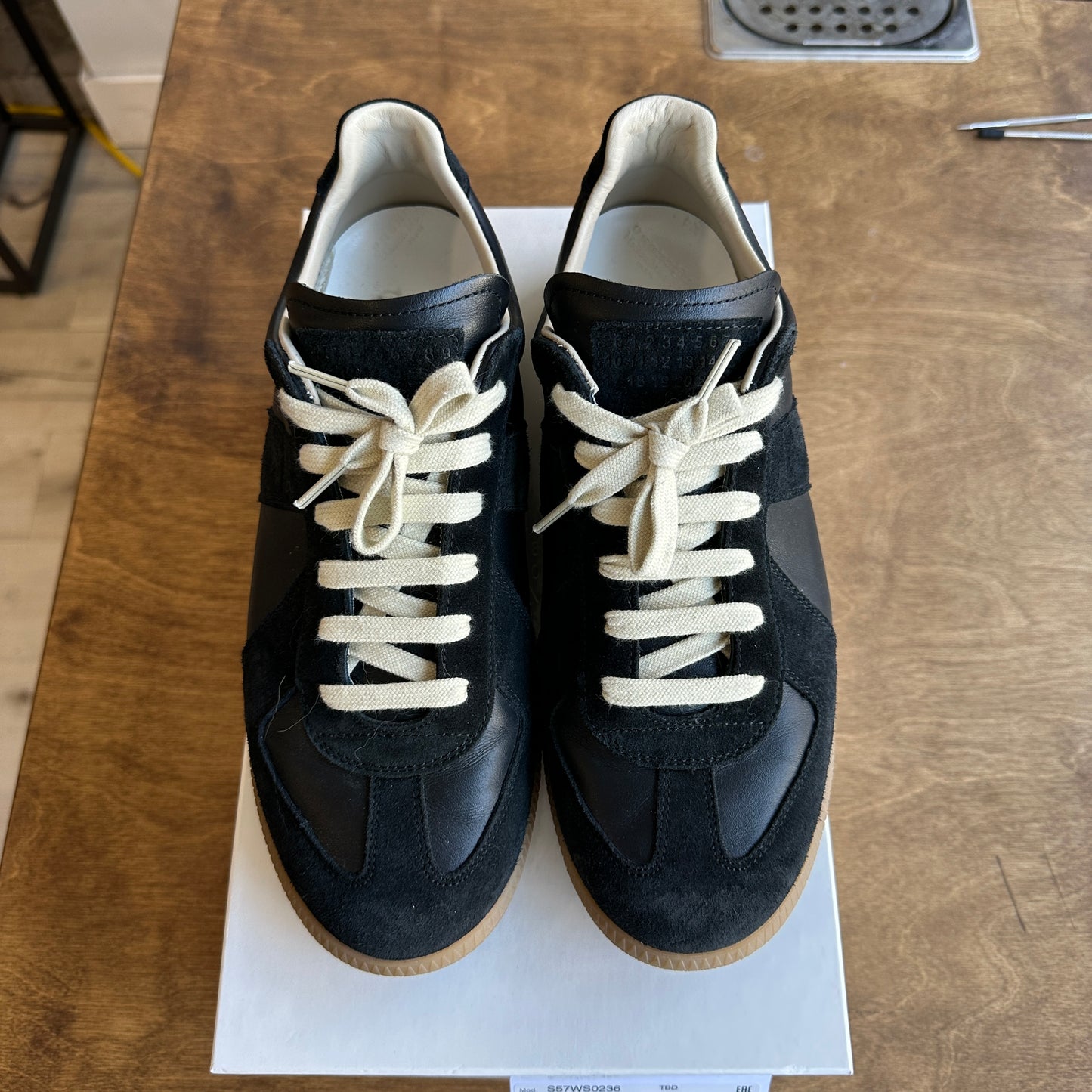 Maison Margiela GAT "Black/Gum" Size 42.5