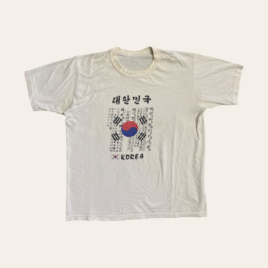 Vintage Korea Tee White Size M