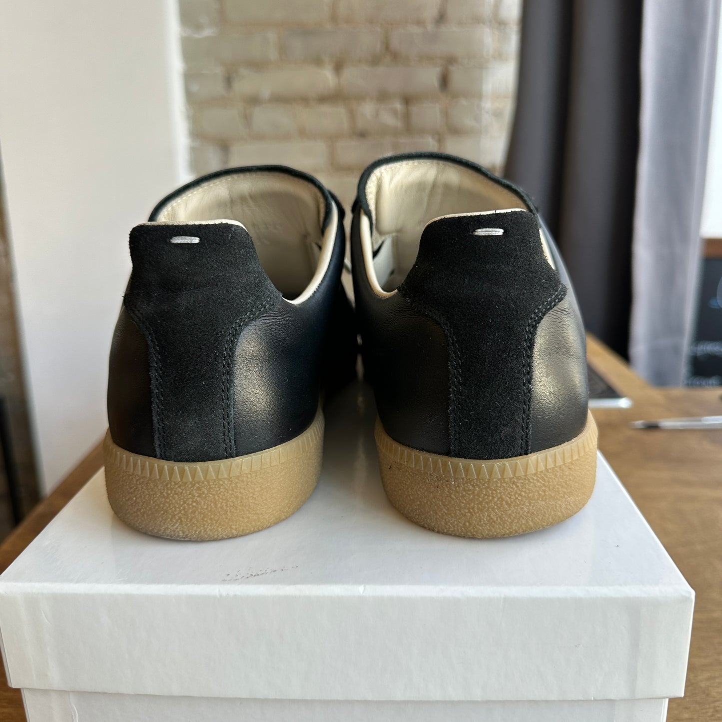 Maison Margiela GAT "Black/Gum" Size 42.5