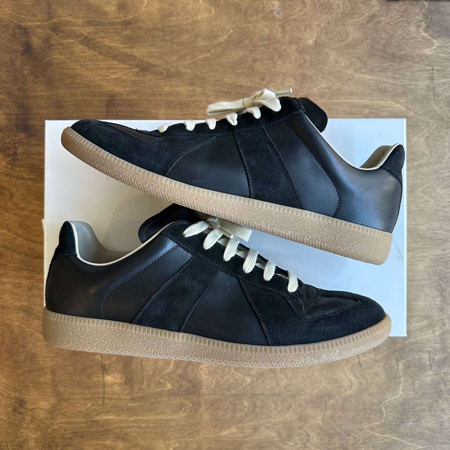 Maison Margiela GAT "Black/Gum" Size 42.5