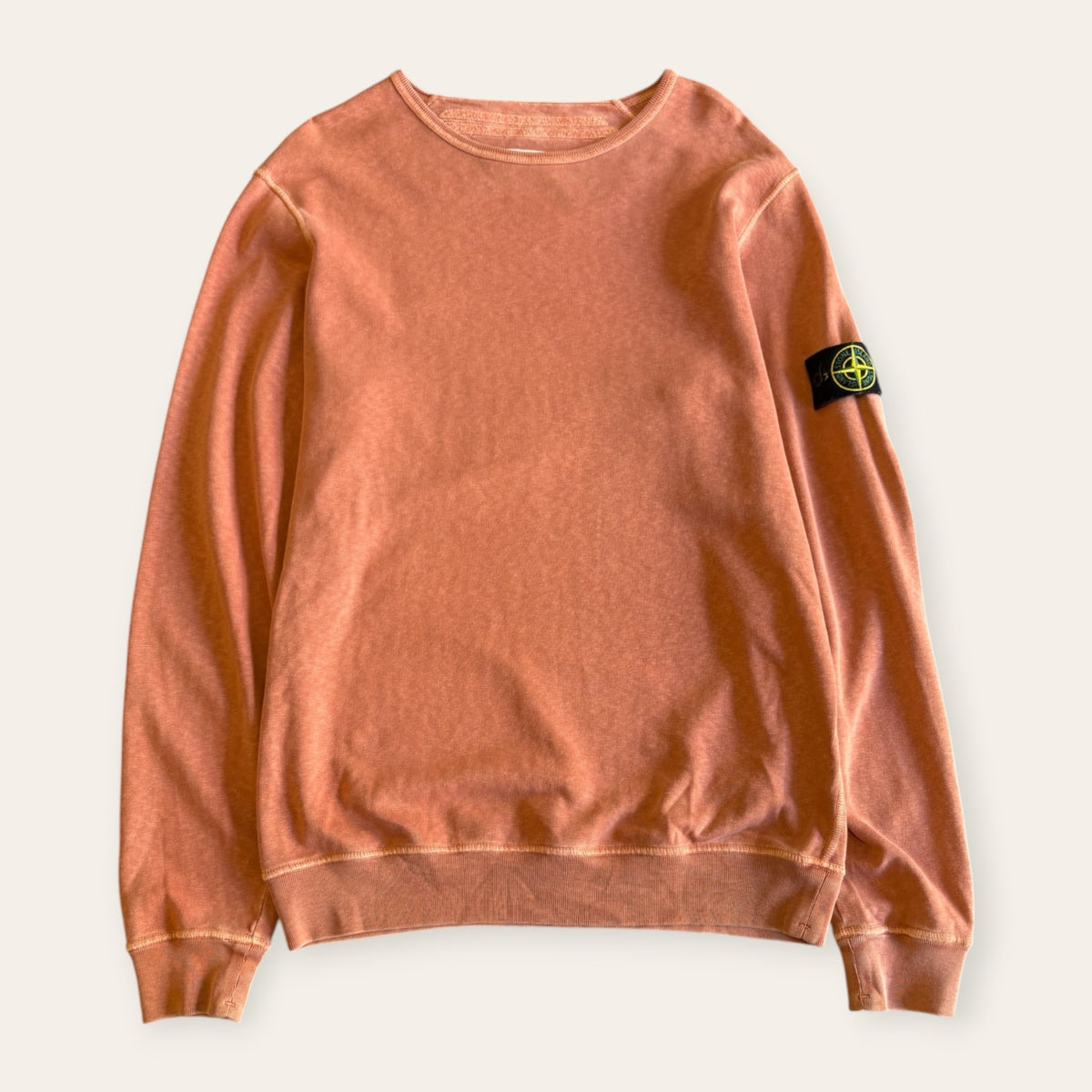 Stone Island Sweater Red Dye Size XL