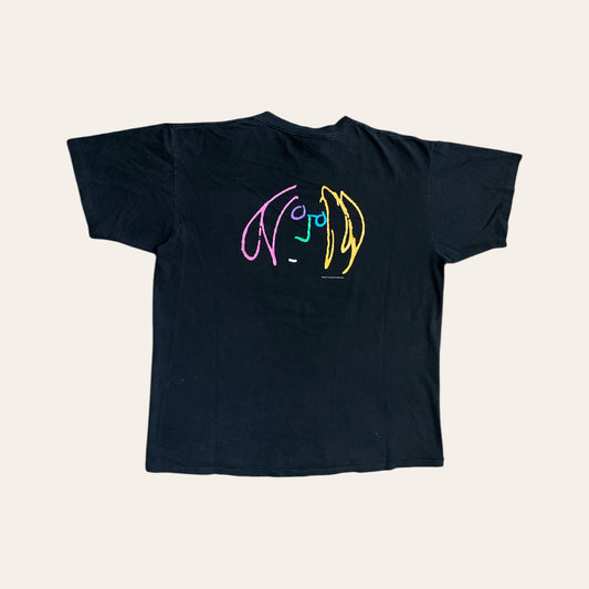 90's John Lennon Tee Black Size XL