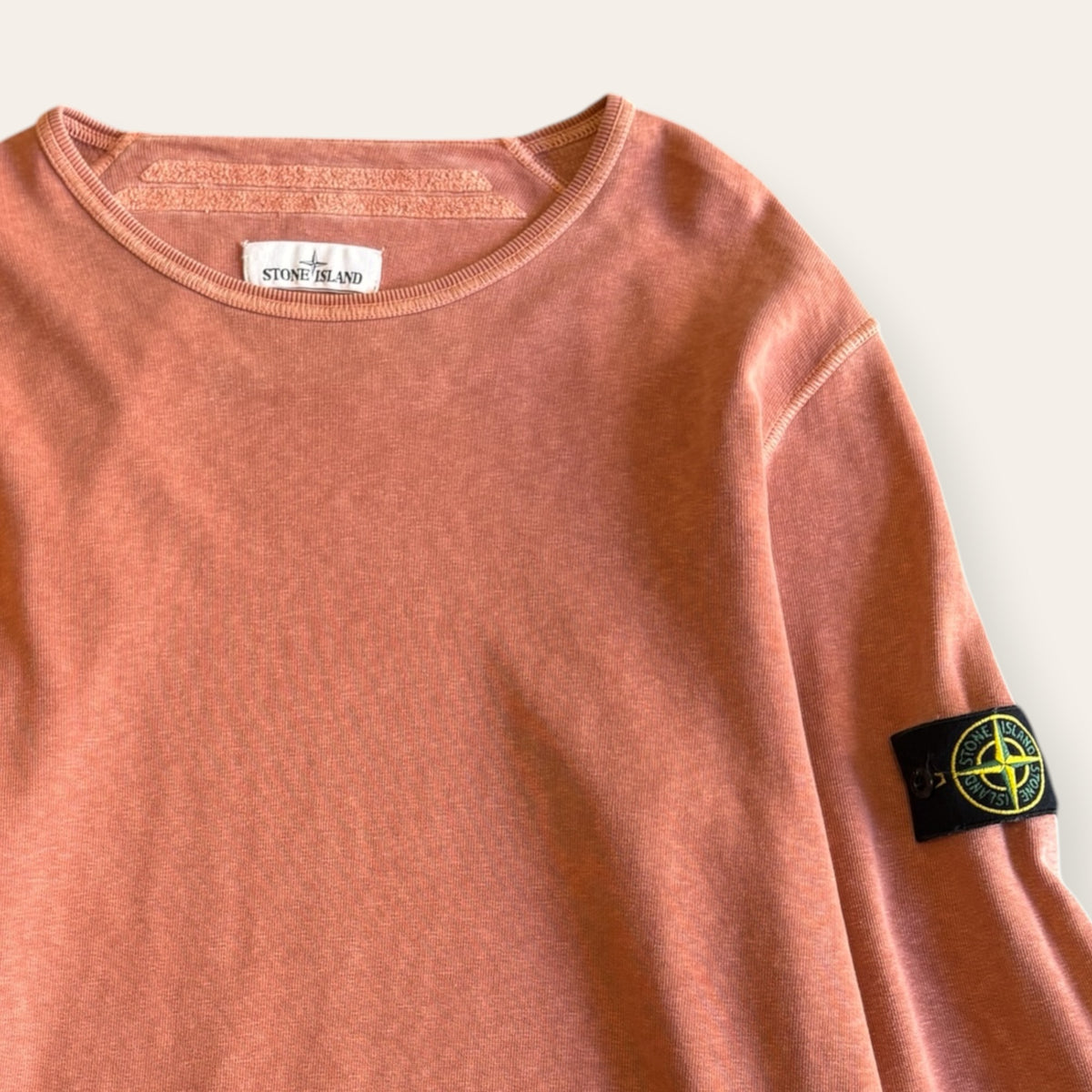 Stone Island Sweater Red Dye Size XL