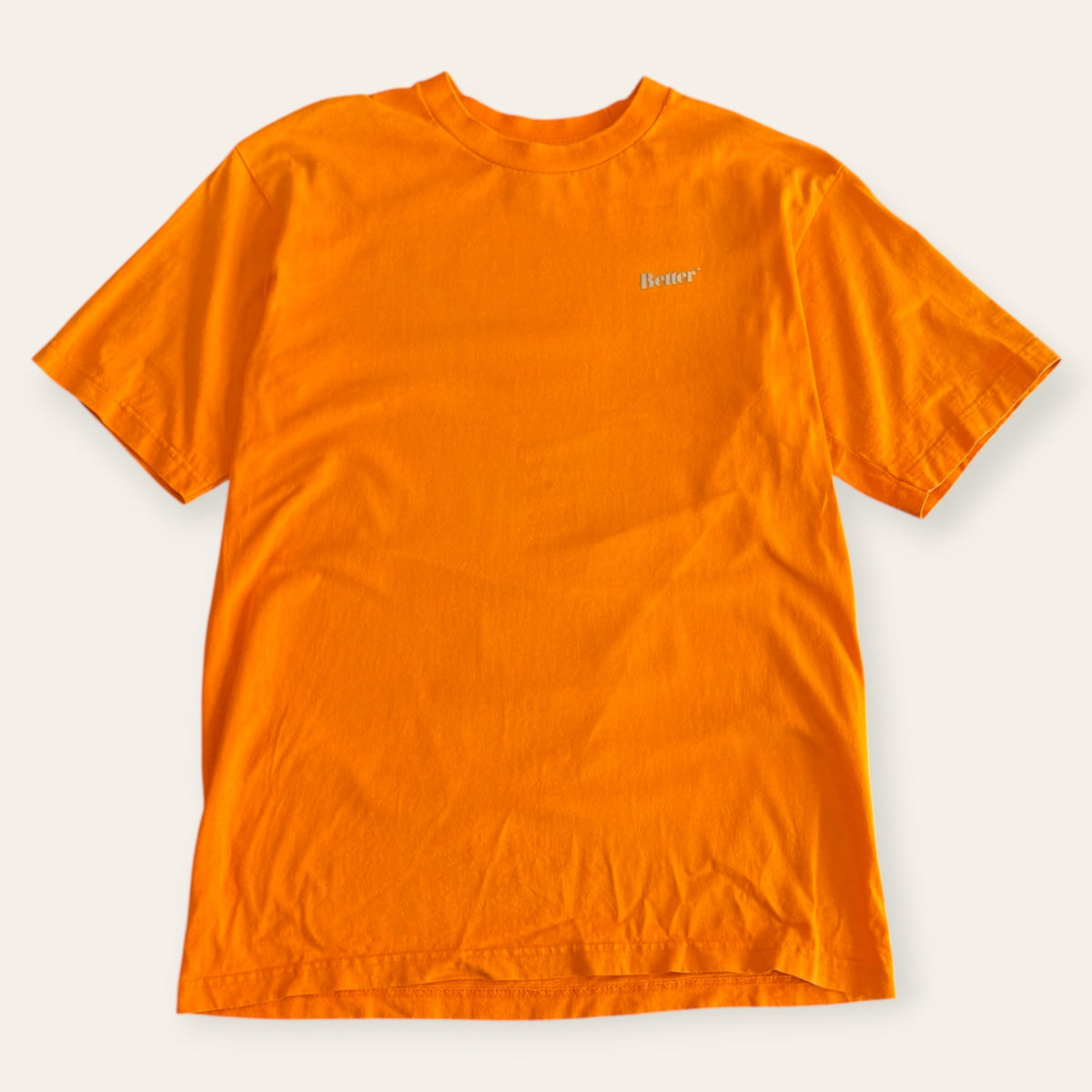 Better Gift Shop Tee Orange Size L
