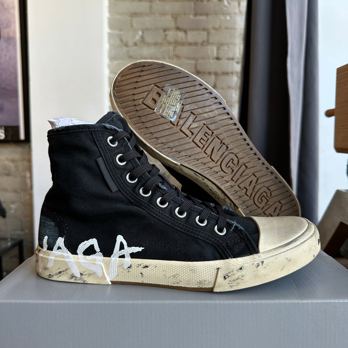 Brand New Balenciaga Paris High Top Size 42