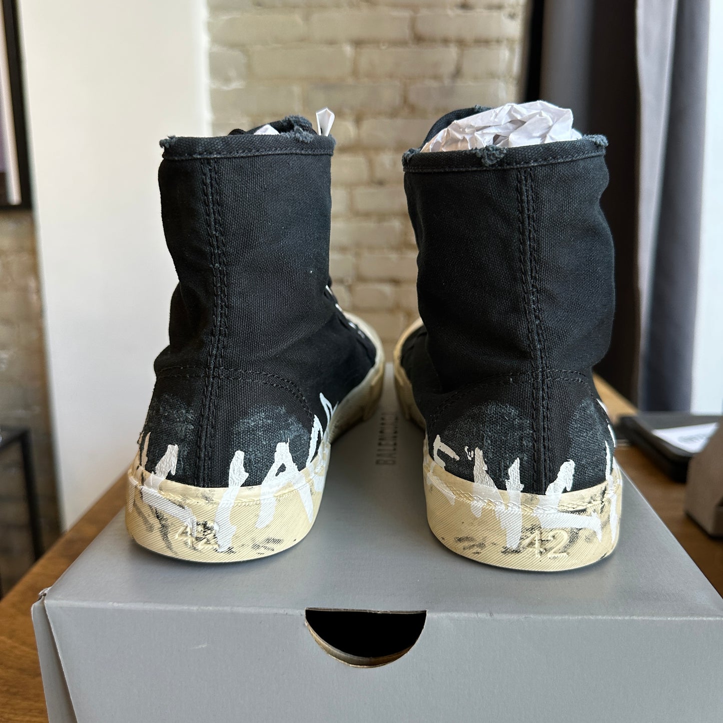 Brand New Balenciaga Paris High Top Size 42