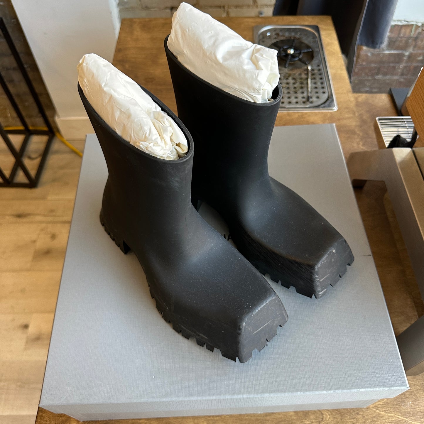 Balenciaga Trooper Boot Size 38