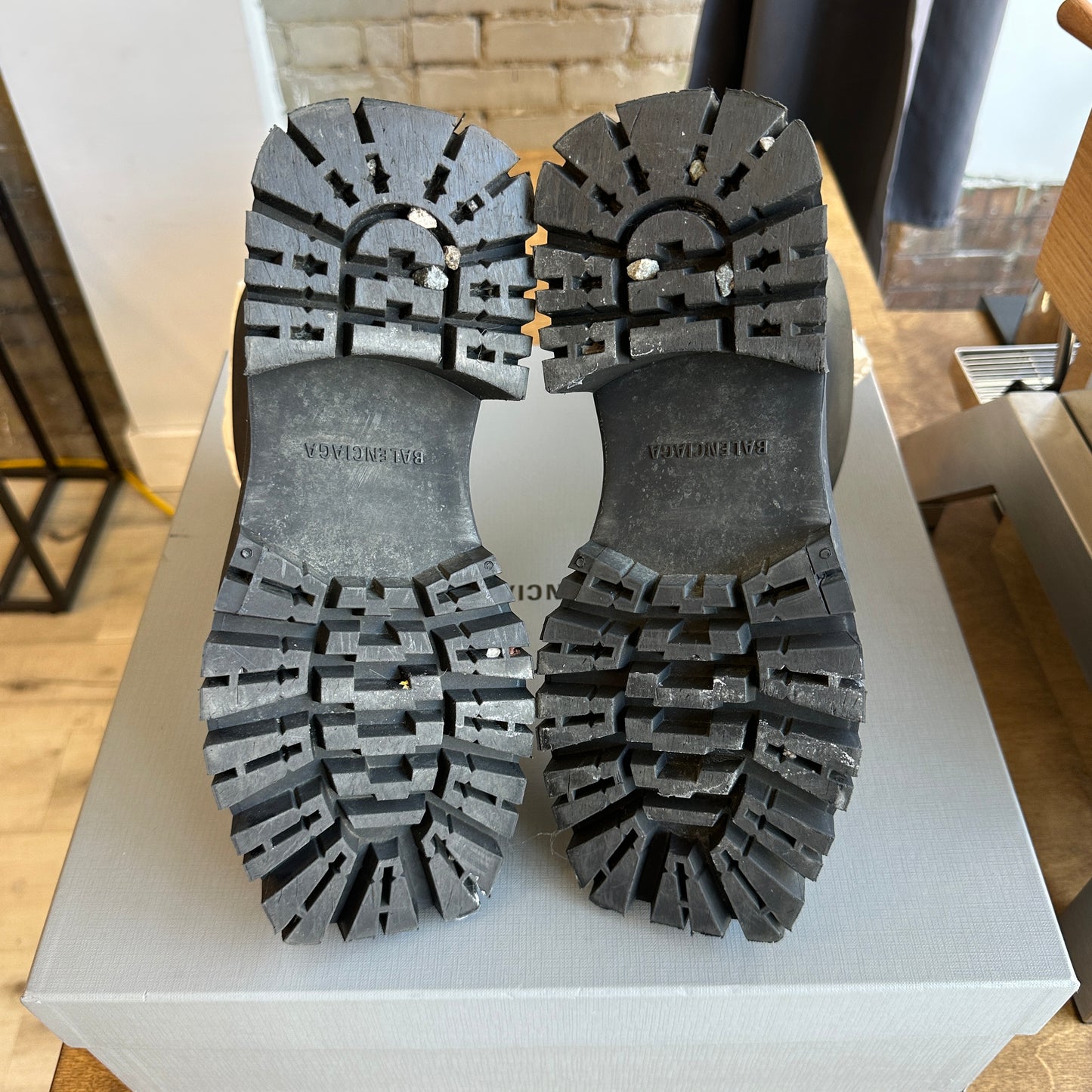 Balenciaga Trooper Boot Size 38