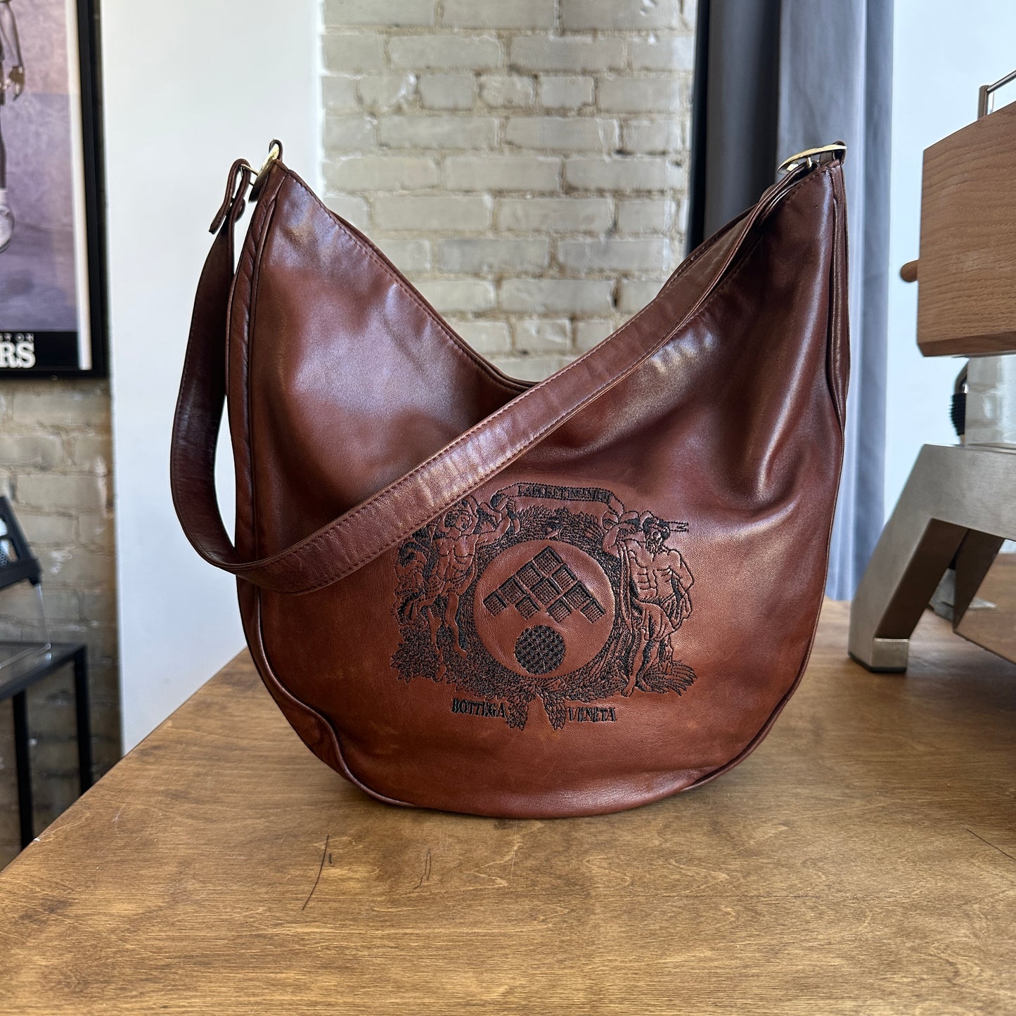 Vintage Bottega Veneta Hobo Shoulder Bag
