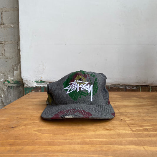Stussy Floral Snapback Cap
