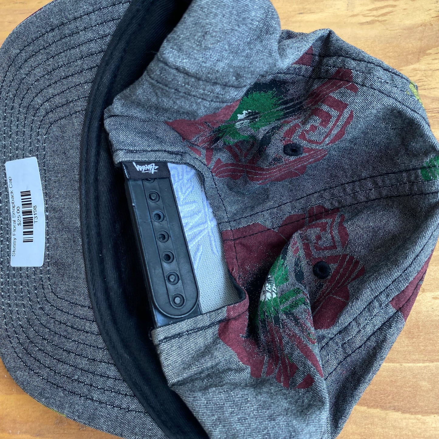 Stussy Floral Snapback Cap