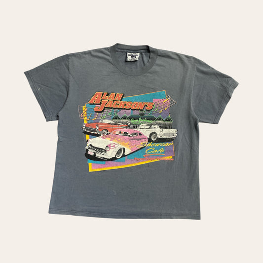 Alan Jackson Car Racing Tee Size M