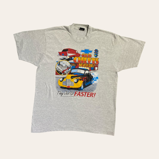 87' Chevorlet Car Racing Tee Size XL