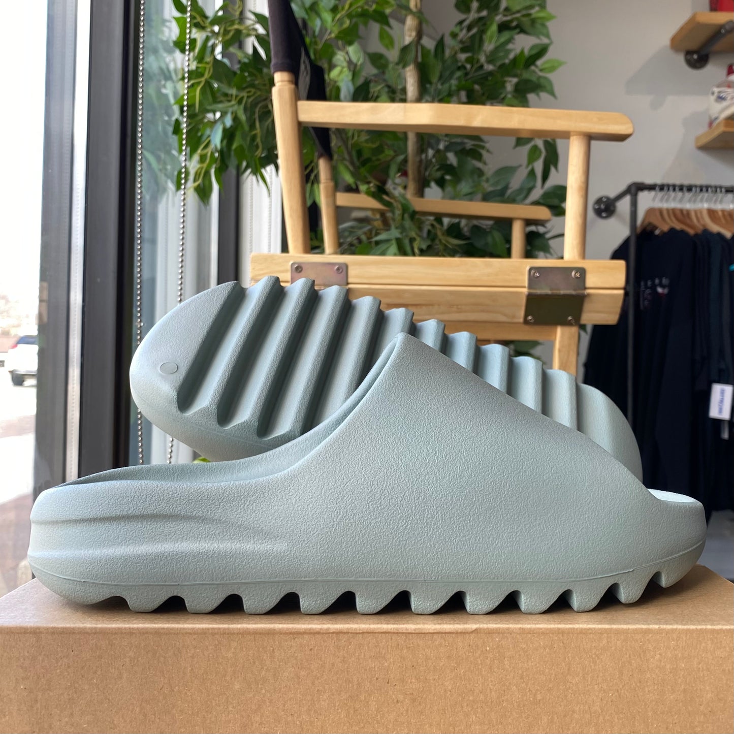 Brand New Yeezy Slide "Salt"